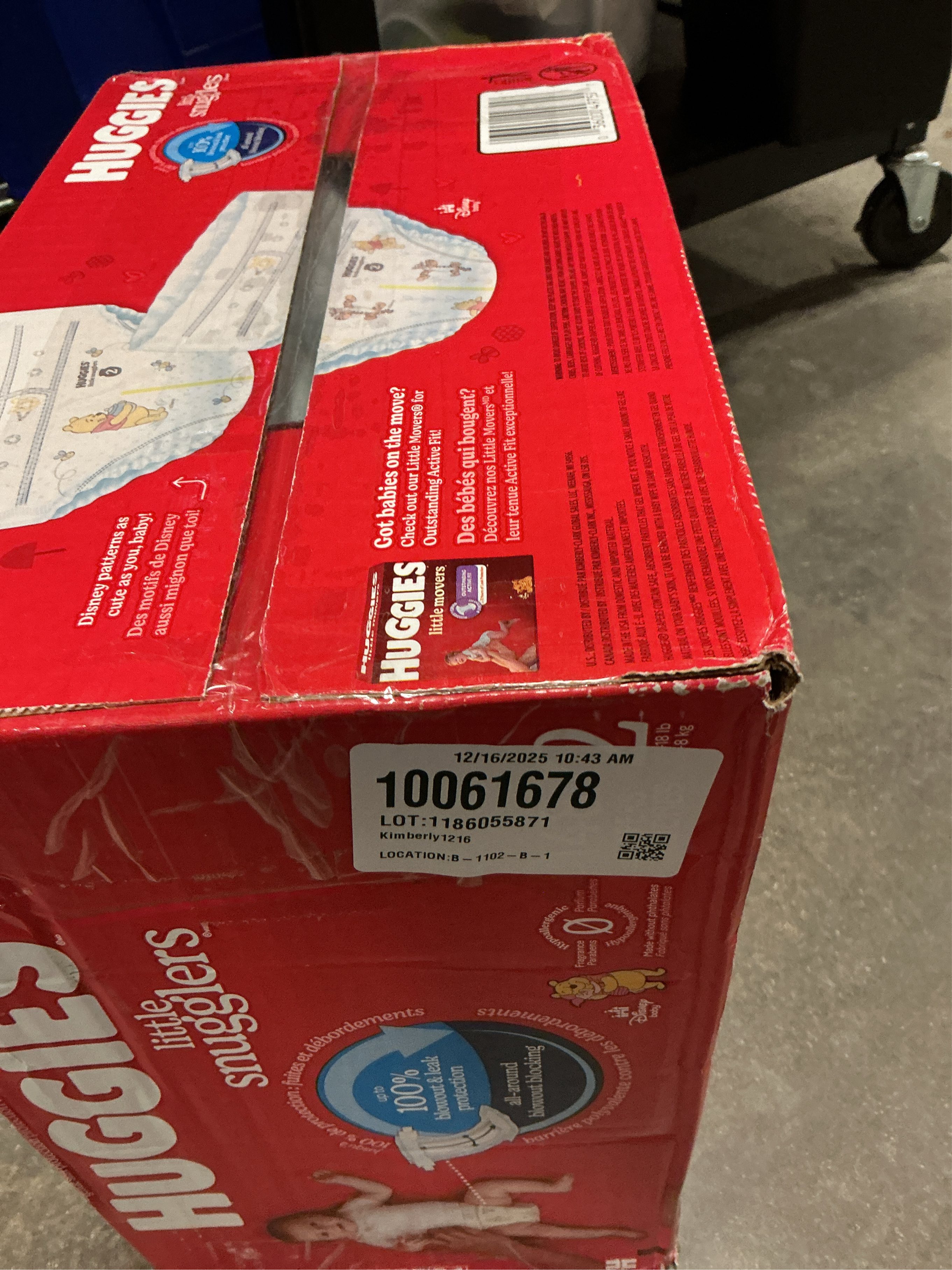 Huggies Little Snugglers Baby Diapers, Size 2, 148 Ct