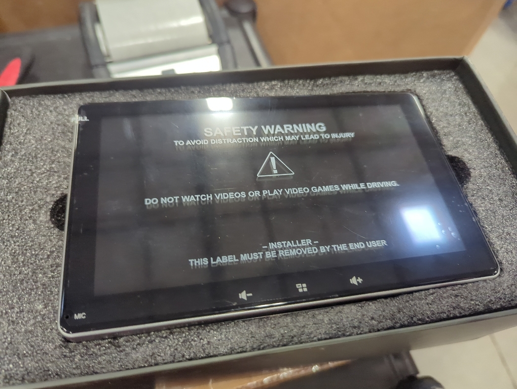 Portable Wireless with Apple CarPlay and Android Auto Screen for Car,