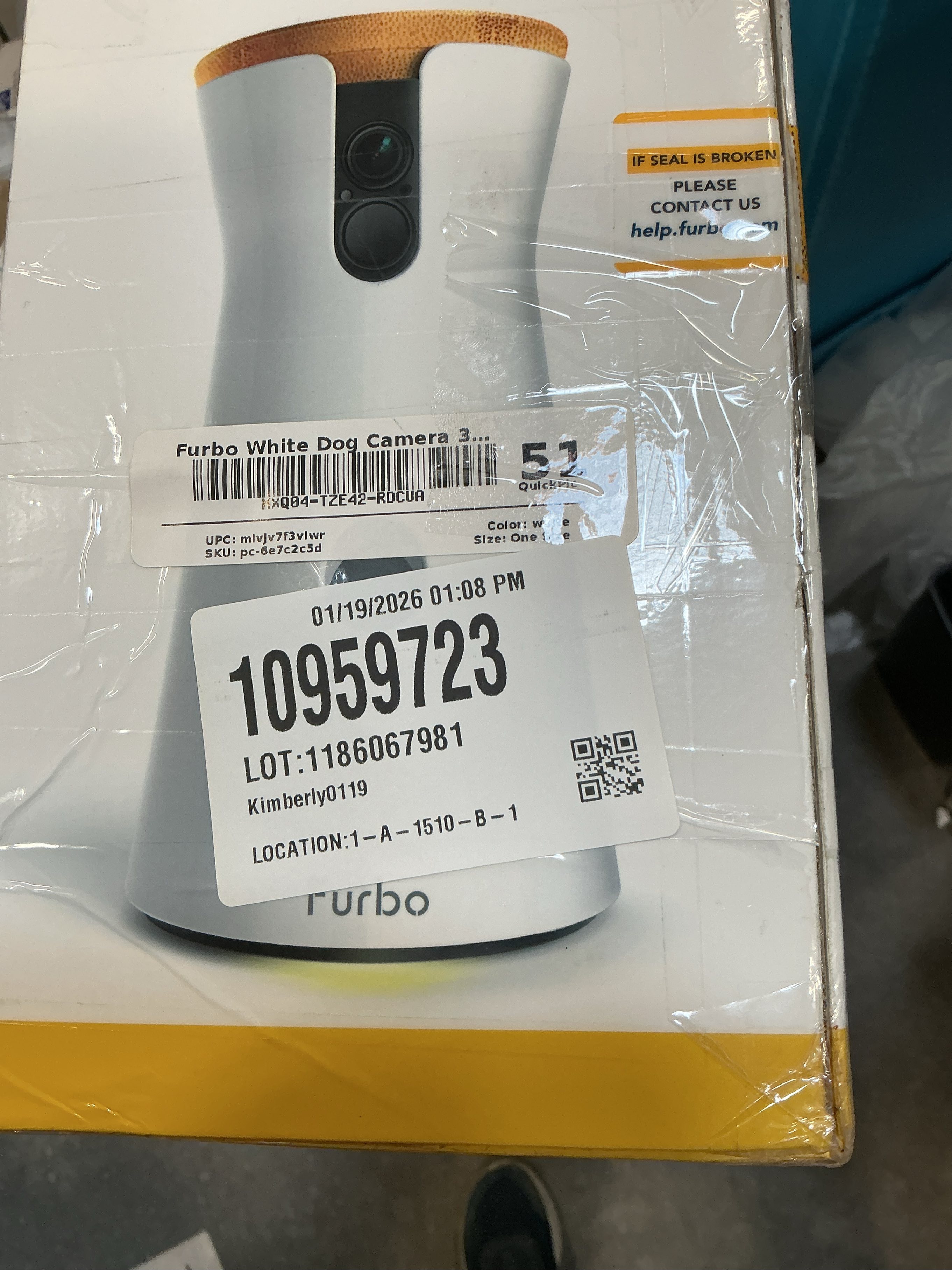 Furbo Full HD Wifi Dog Treat Dispenser & Camera