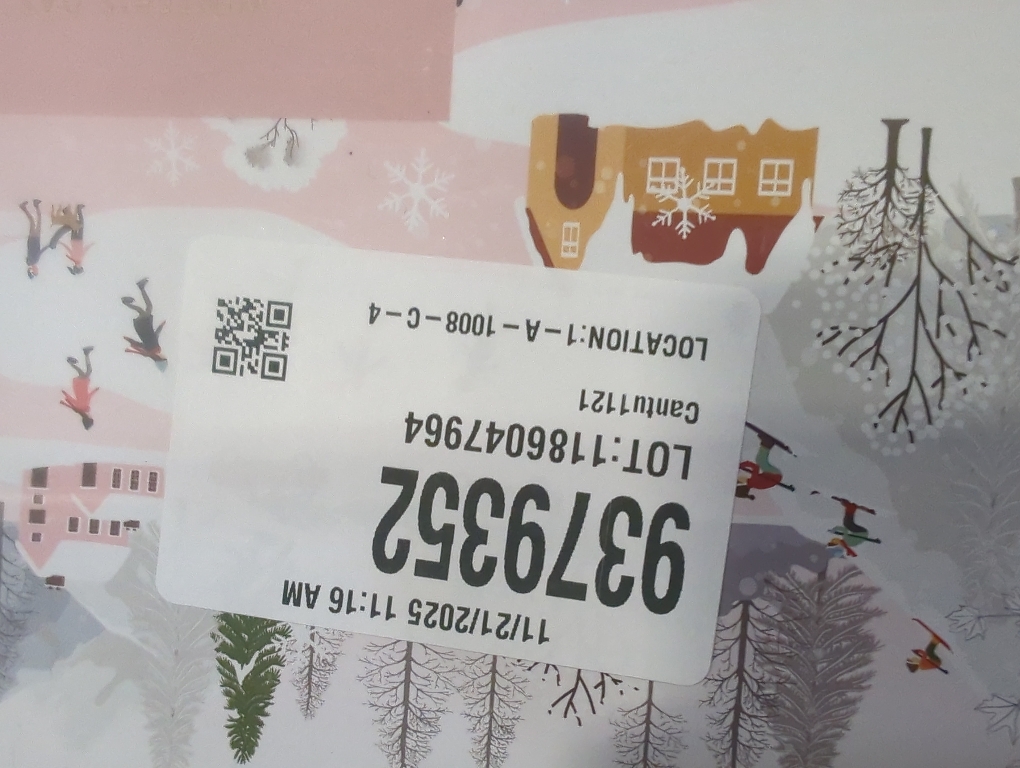 Pink Sky, Winter's Day, 500 Piece Jigsaw Puzzle