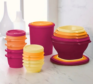Tupperware Heritage Collection 32-piece Food Storage Container Set MISSING ACCESSORIES/PARTS