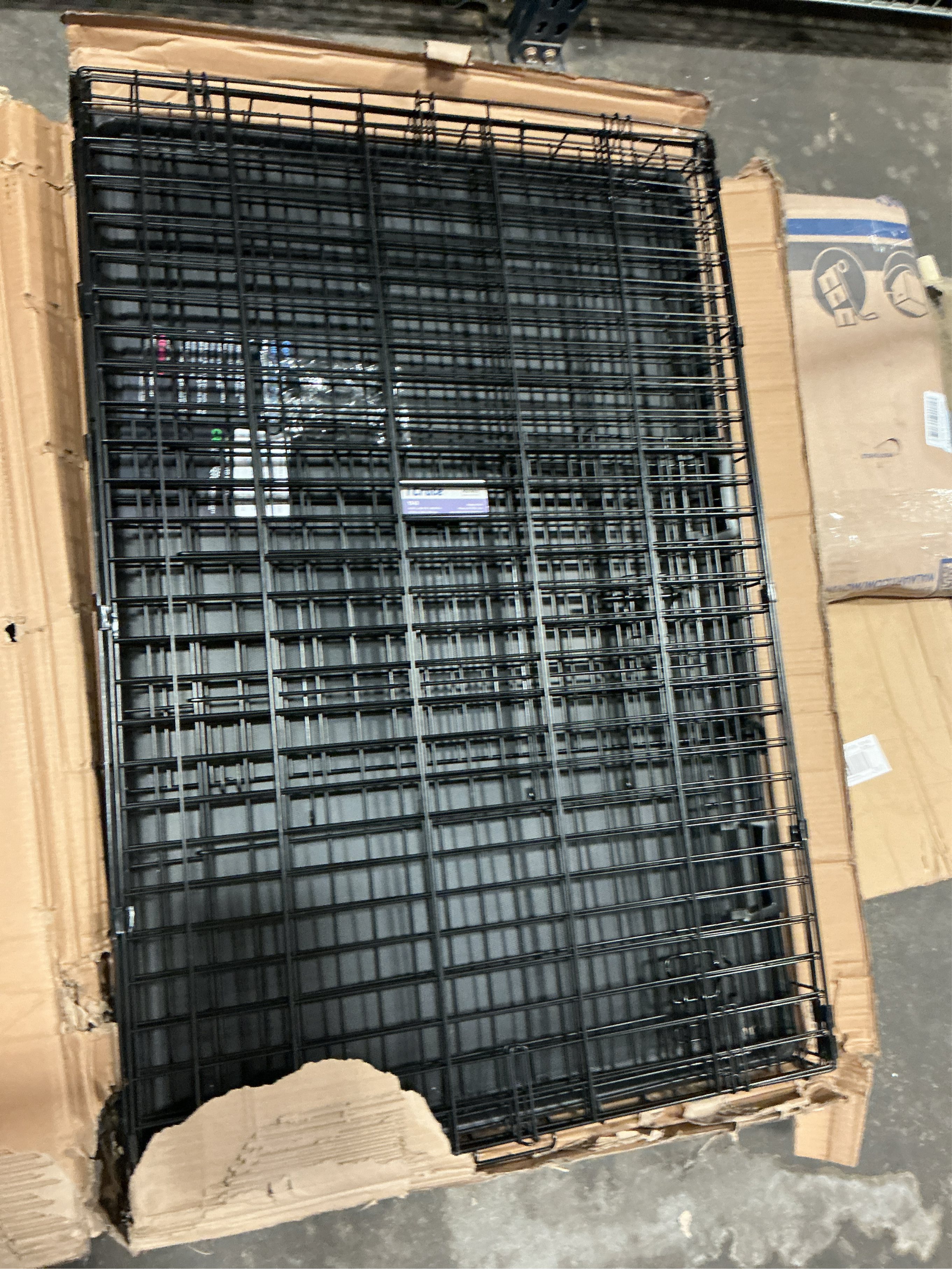 MidWest Homes for Pets Newly Enhanced Single Door iCrate Dog Crate 42 inch