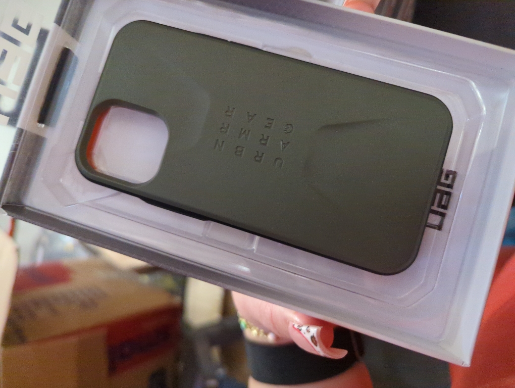 UAG - Civilian Hard Shell Case for Apple iPhone 12 Mini - Olive