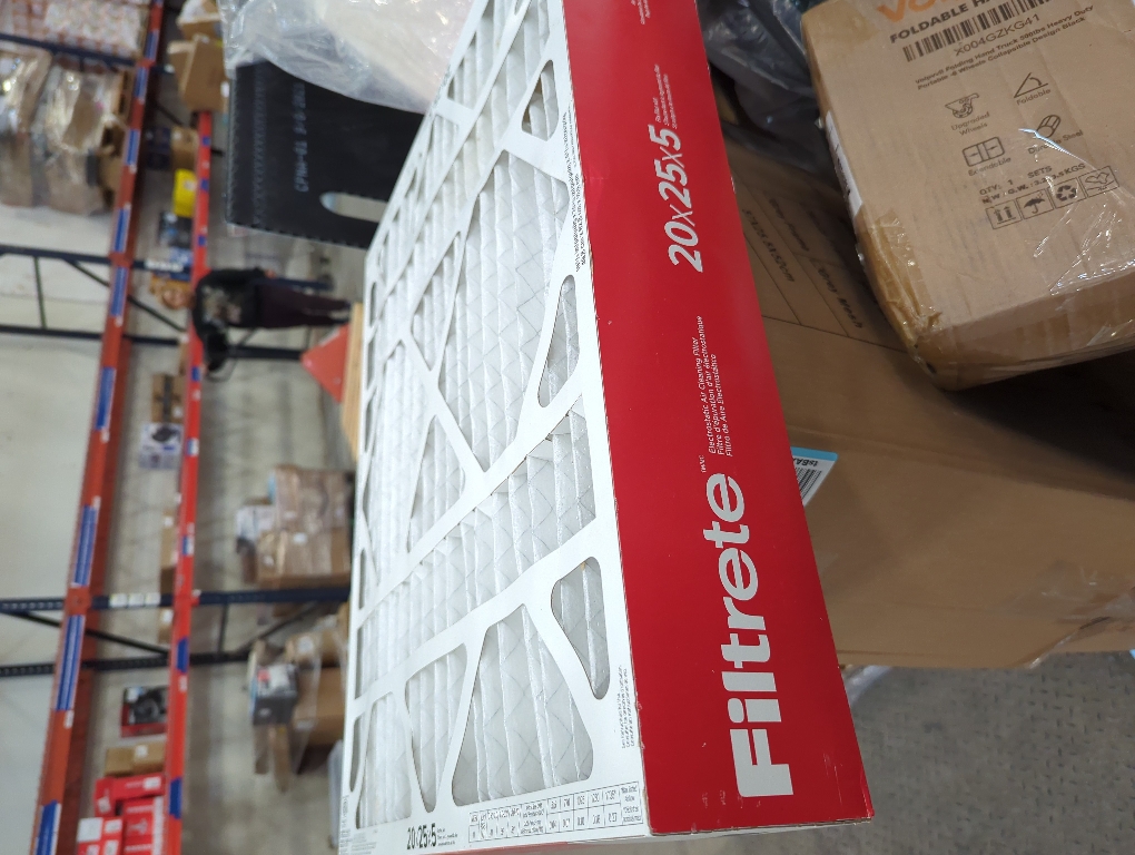 Filtrete 20x25x5 AC Furnace Air Filter, MPR 1000, MERV 11, Fits Lennox Devices, Allergen Defense, Electrostatic Air Cleaning Filter, 2-Pack (actual size 19.63 x 24.75 x 4.31 in)