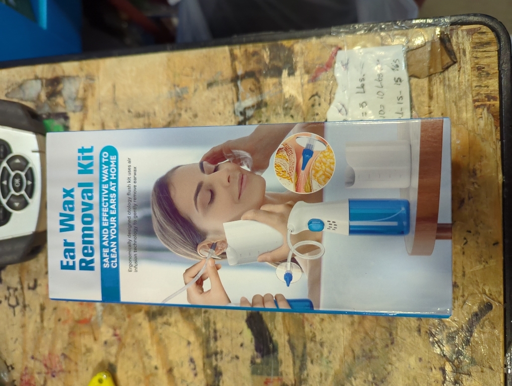 Ear Wax Removal, Ear Cleaner, Ear Wax Removal Kit, FSA Eligible Items Only List, Manual Ear Irrigation Flushing System, Safe and Effective to Clean Ear Built Up Wax