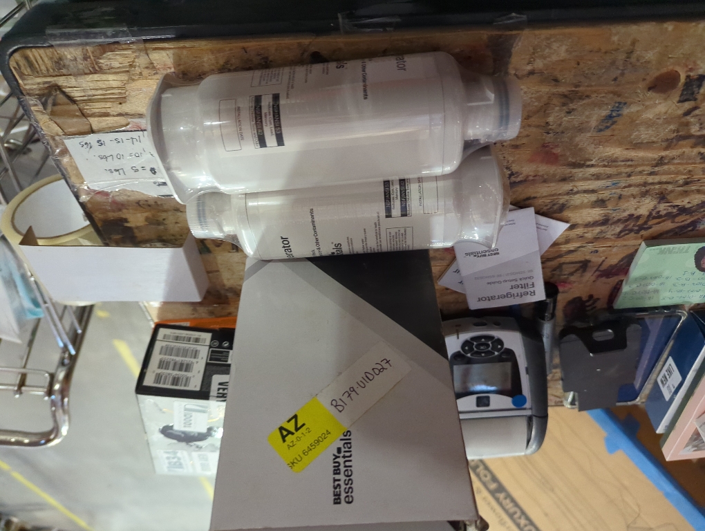 Best Buy Essentials™ - NSF 42/53 Water Filter Replacement for Select Samsung Refrigerators (2-pack) - White