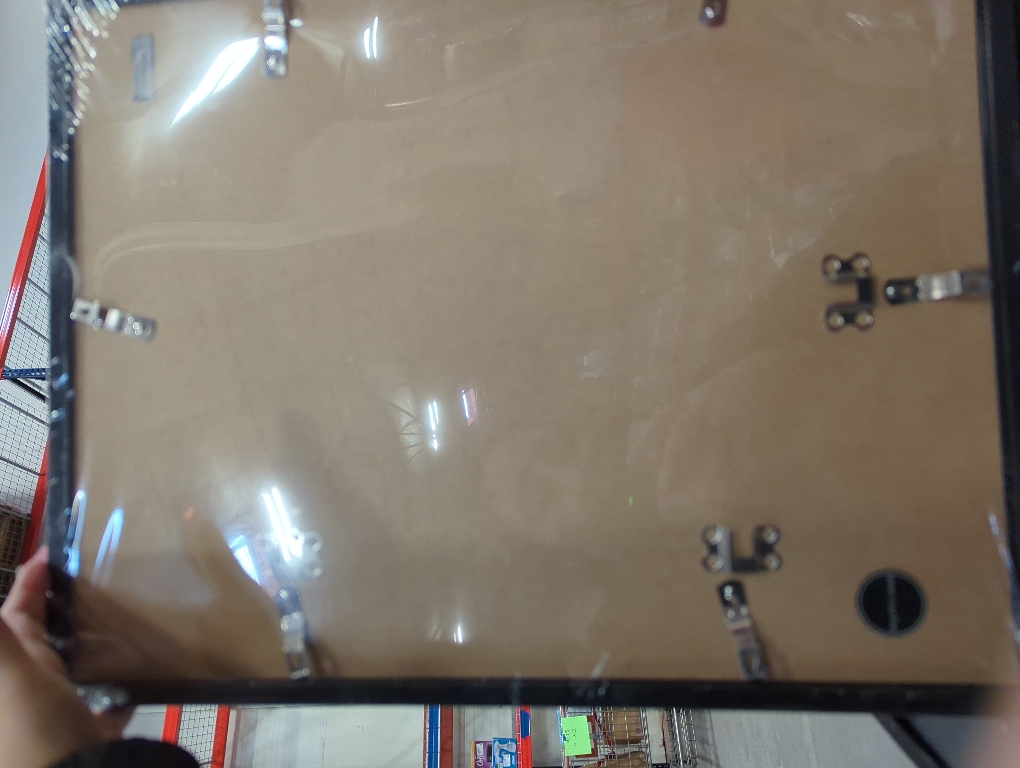 Americanflat 14x18 Picture Frame with Polished Plexiglass, Streamline Collection, Thin Border Picture Frame for Wall Display, , Black