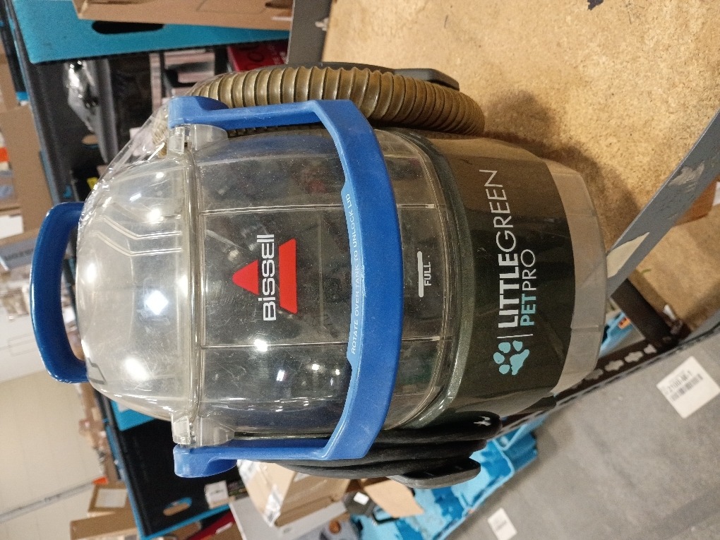 NO ATTACHMENT Bissell Little Green Pro Portable Carpet & Upholstery Cleaner and Car/Auto Detailer with Deep Stain Tool, 3 Tough Stain Tool, Plus Two 8 oz. Trial-Size Formulas, 3194