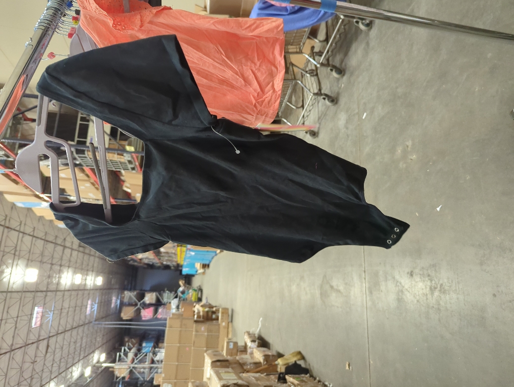 Yummie womens Anette Square Neck Shaping Bodysuit. Size L/XL