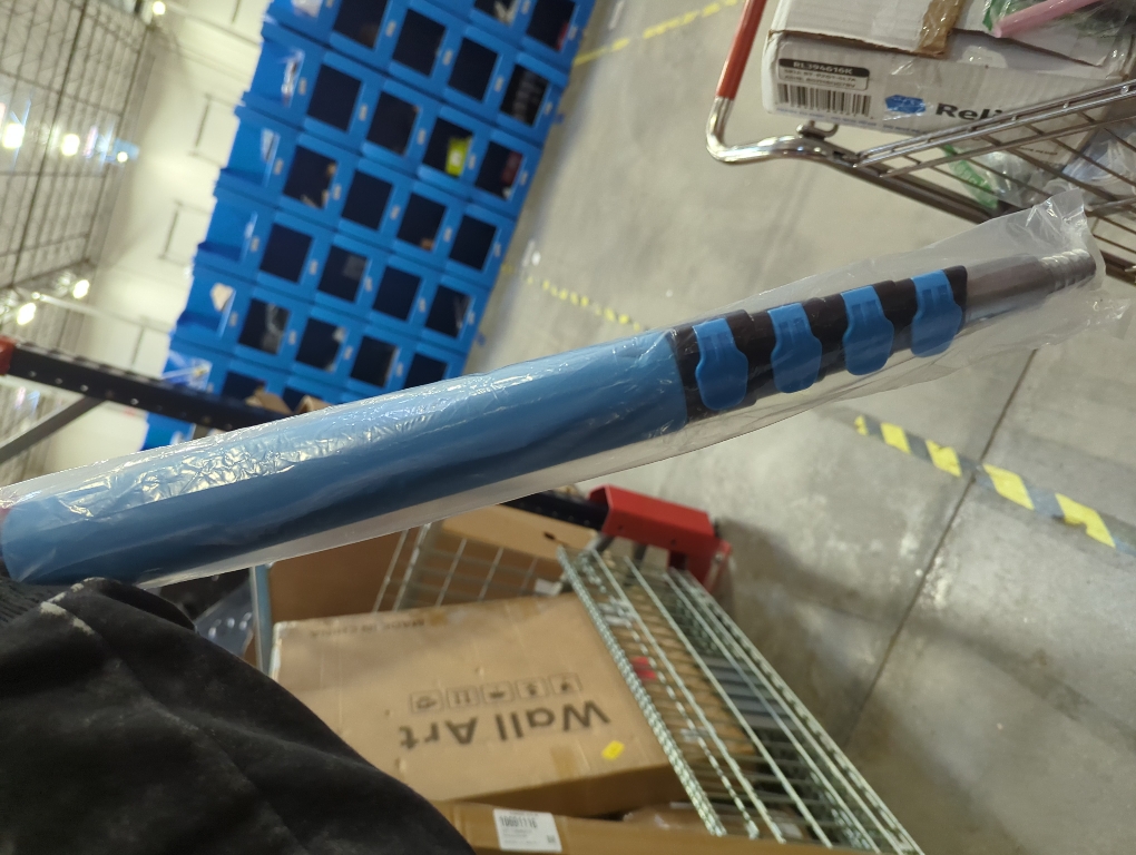 18FT Reach Light Bulb Changer for High Ceilings,12FT Telescopic Extension Pole for Ceilings and Recessed Lights,High Reach Light Bulb Changer with Baskets and Suction Cup,Light Bulb Removal Tool