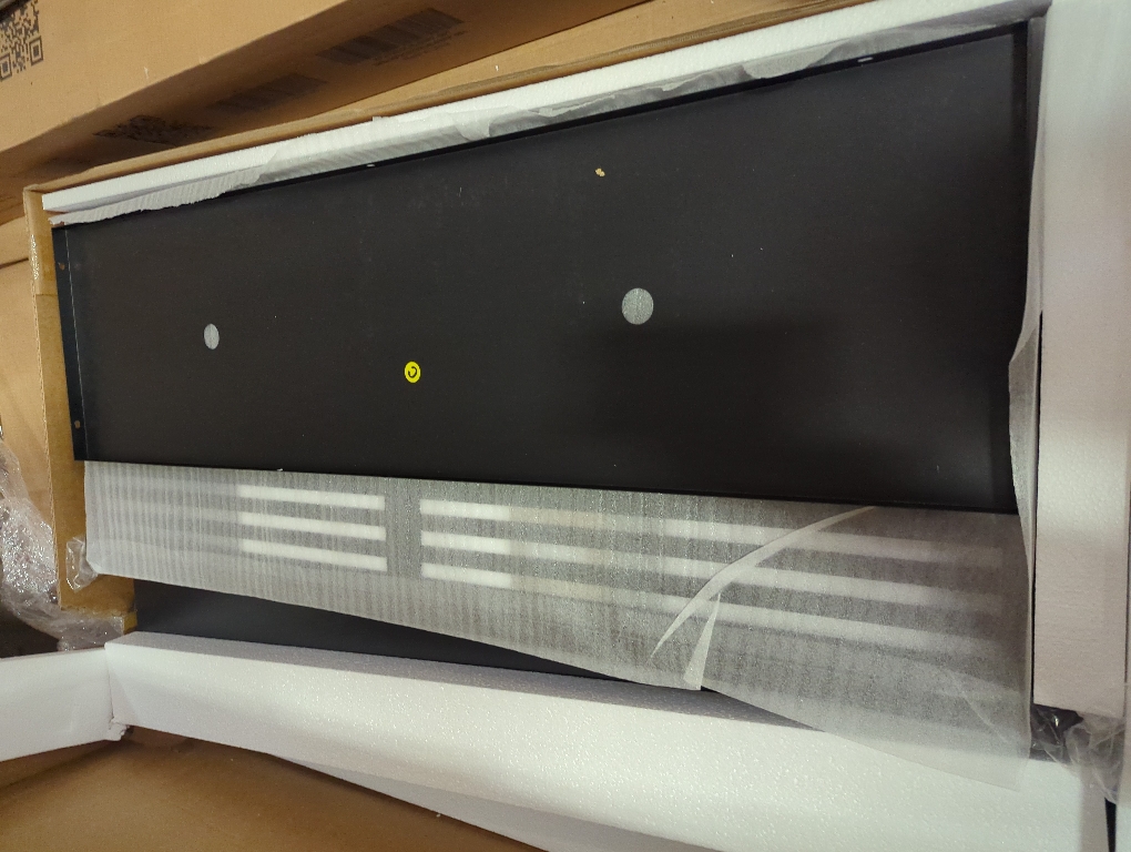 Metal Planter Box with Trellis with Wheels Black