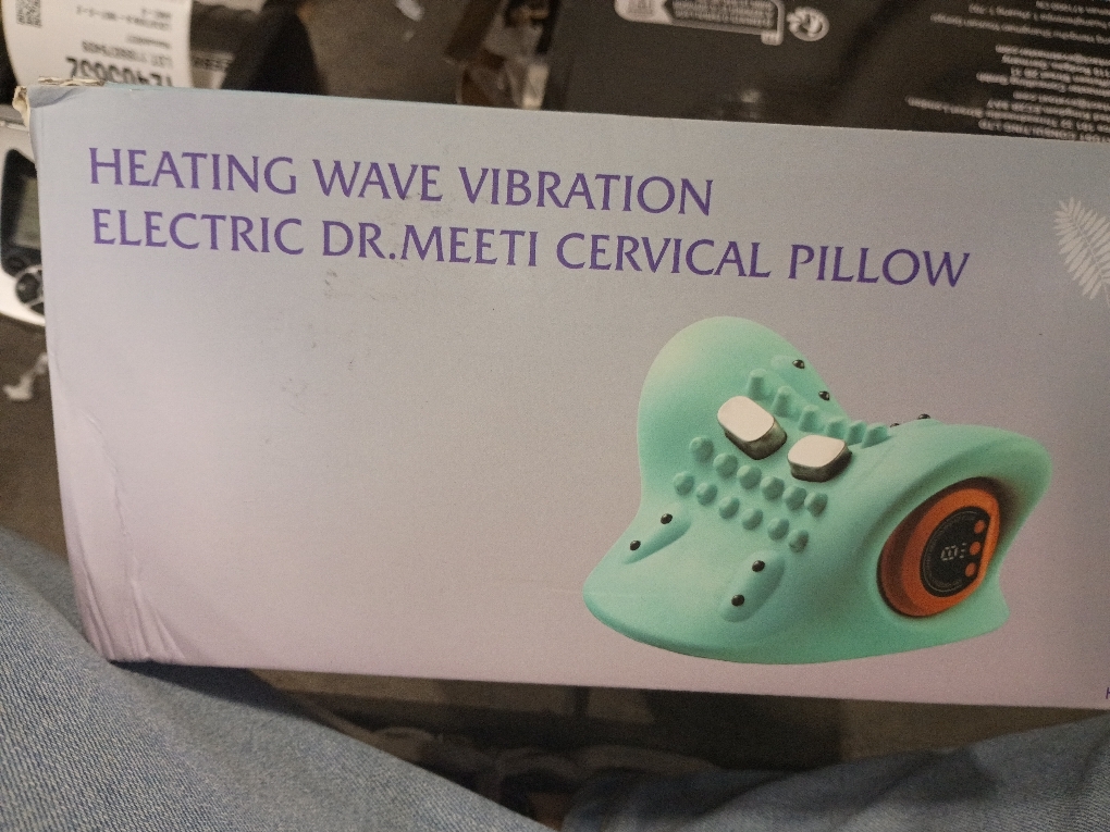 Neck Massager 2026 Portable Neck Traction Device, Cervical with Heating & Vibration–Relieve Muscle Tension,4-in-1neck Customizable Massage Modes with Wireless Remote Control