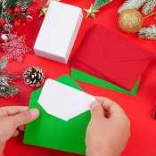 jiebor 200 Sets Christmas Cards