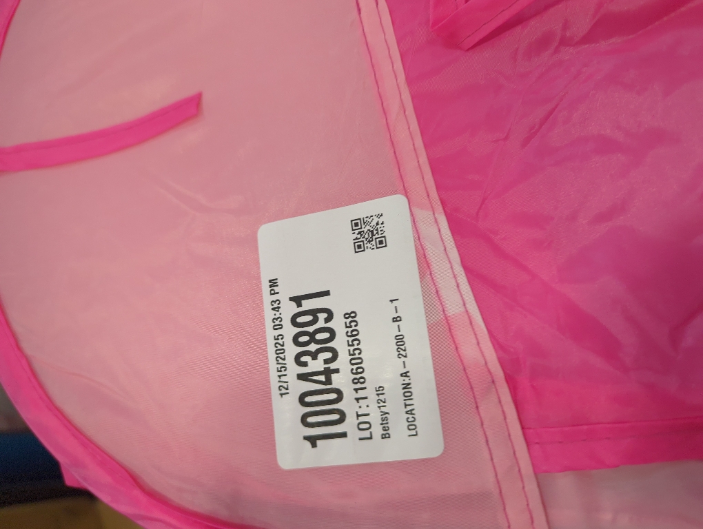 Pop Up Princess Tent with Star Light, Toys for 1 2 3 Year Old Girl Birthday Gift, Baby Girl Toys, Ball Pit for 12-18 Months Toddler Gift, Easy to Pop Up and Assemble(Pink)