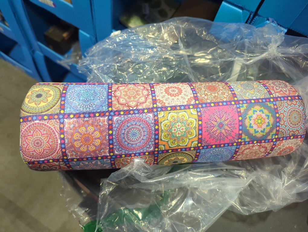 Neck Roll Pillow for Sleeping,Ergonomic Cylinder Tube Pillows for Cervical Spine and Neck Support,Versatile Roll Pillow for Bed,Office,and Travel,Memory Foam Bolster with Washable Cover