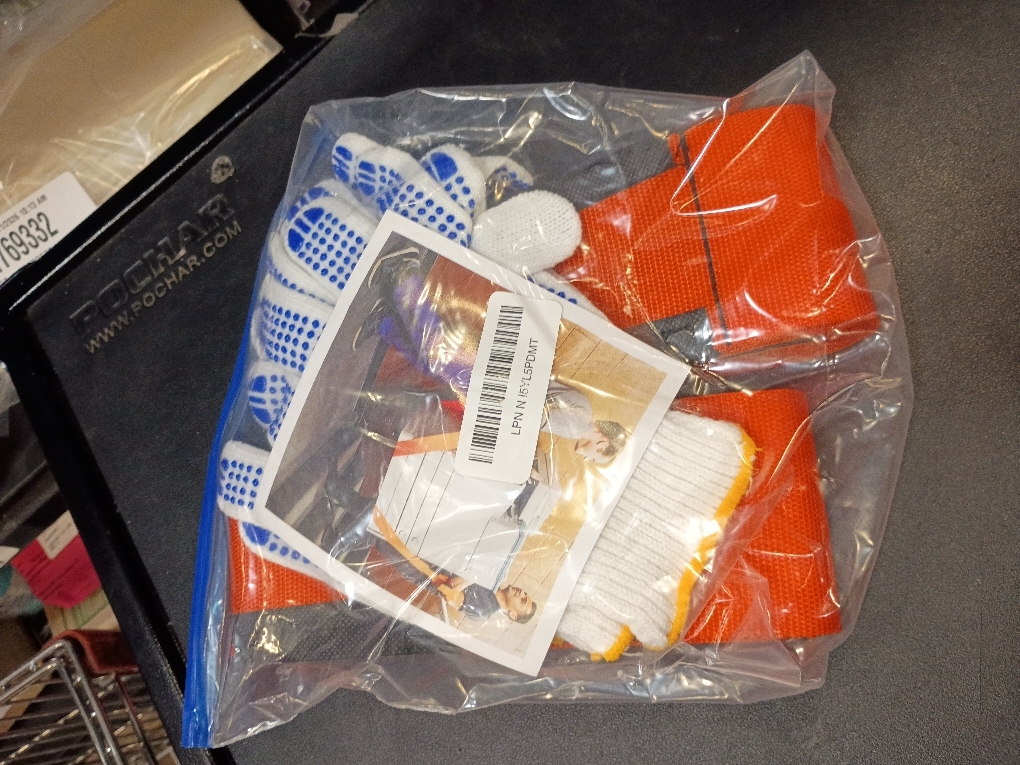 Moving Straps Upgrade Width, 2-Person Lifting and Moving System with Cotton Gloves, Lifting Wrist Straps for Moving Appliances, Furniture, Support up to 800lbs