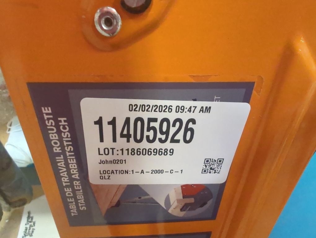 Bora Tool PM-4550 Speedhorse XT Portable Heavy Duty Metal Sawhorse with Independently Adjustable Legs, Pre Drilled Top, and End Slots, Orange