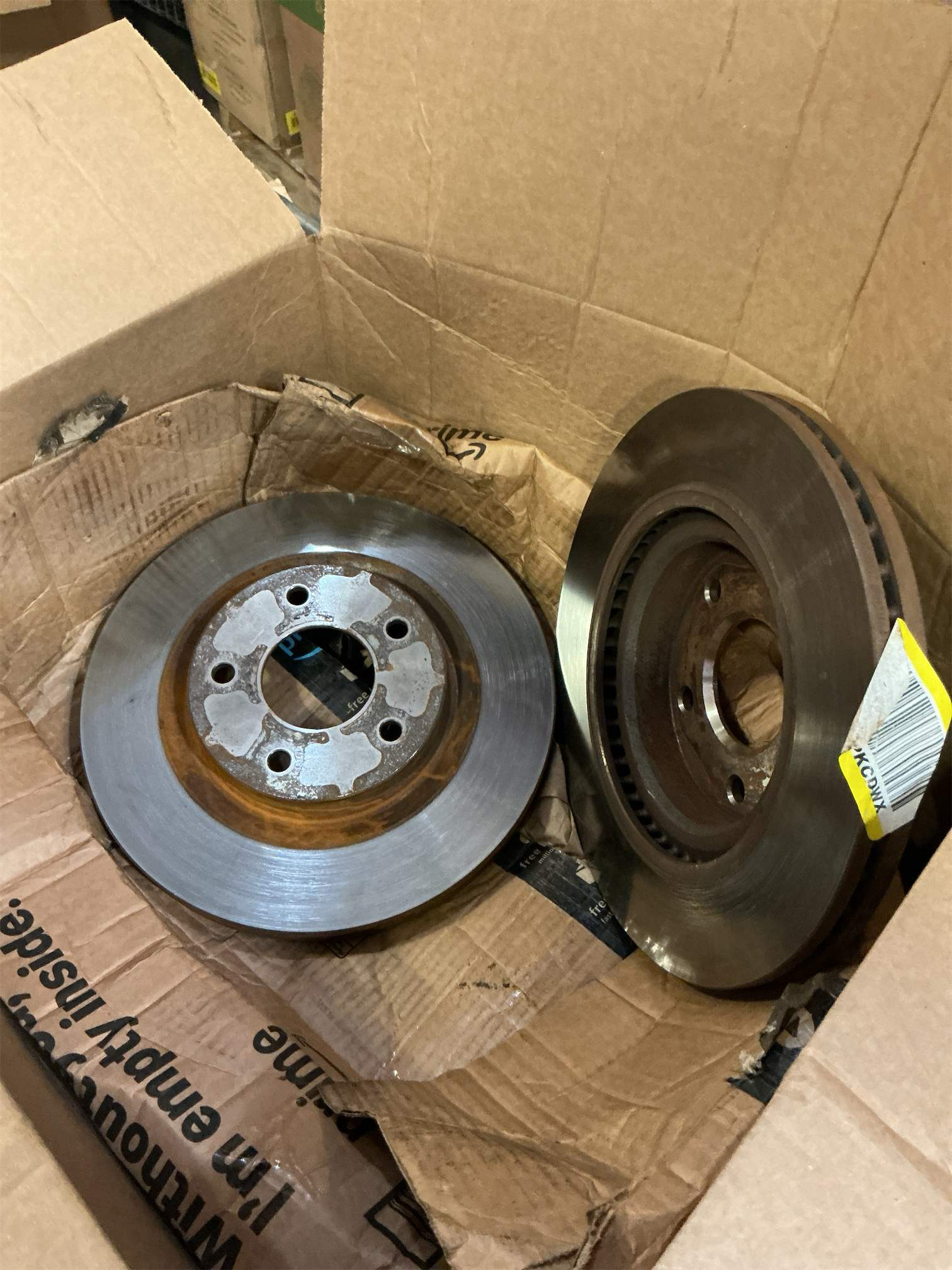 SCITOO Disc Brake Rotors Kits 54153 Front Vented Brake Rotors Fit For Ford For Expedition 2007-2017,For Ford For F-150 2010-2017,For Lincoln For Navigator 2007-2017 ‼️has rust ‼️