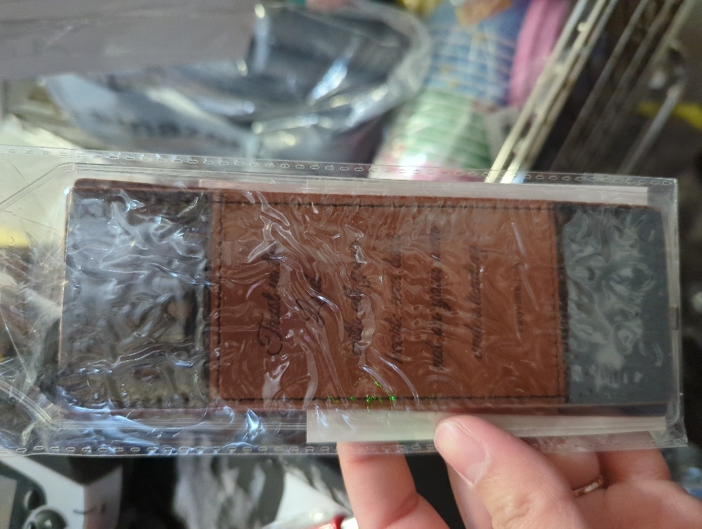 Mr. Pen- Christian Faux Leather Bookmarks, 2 Pack, Bible Verse, Religious Book Mark