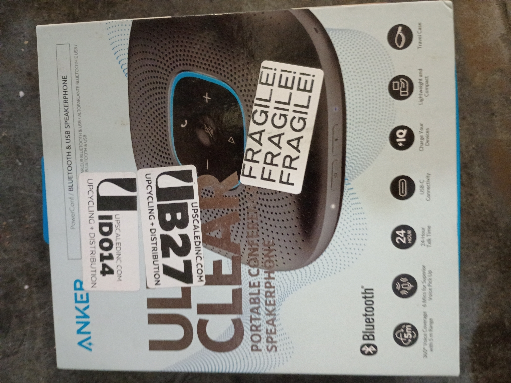 Anker 3-Watt Bluetooth Indoor Conference Speaker in Black