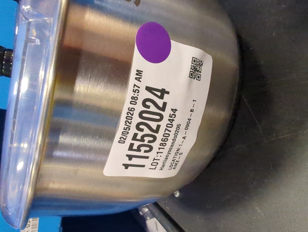 Stainless Steel Salad Spinner, 4.8 Qt Vegetable Washer, BPA-Free Lettuce Dryer with Crank Design, Dishwasher Safe, Non-Slip Base - Transparent Lid