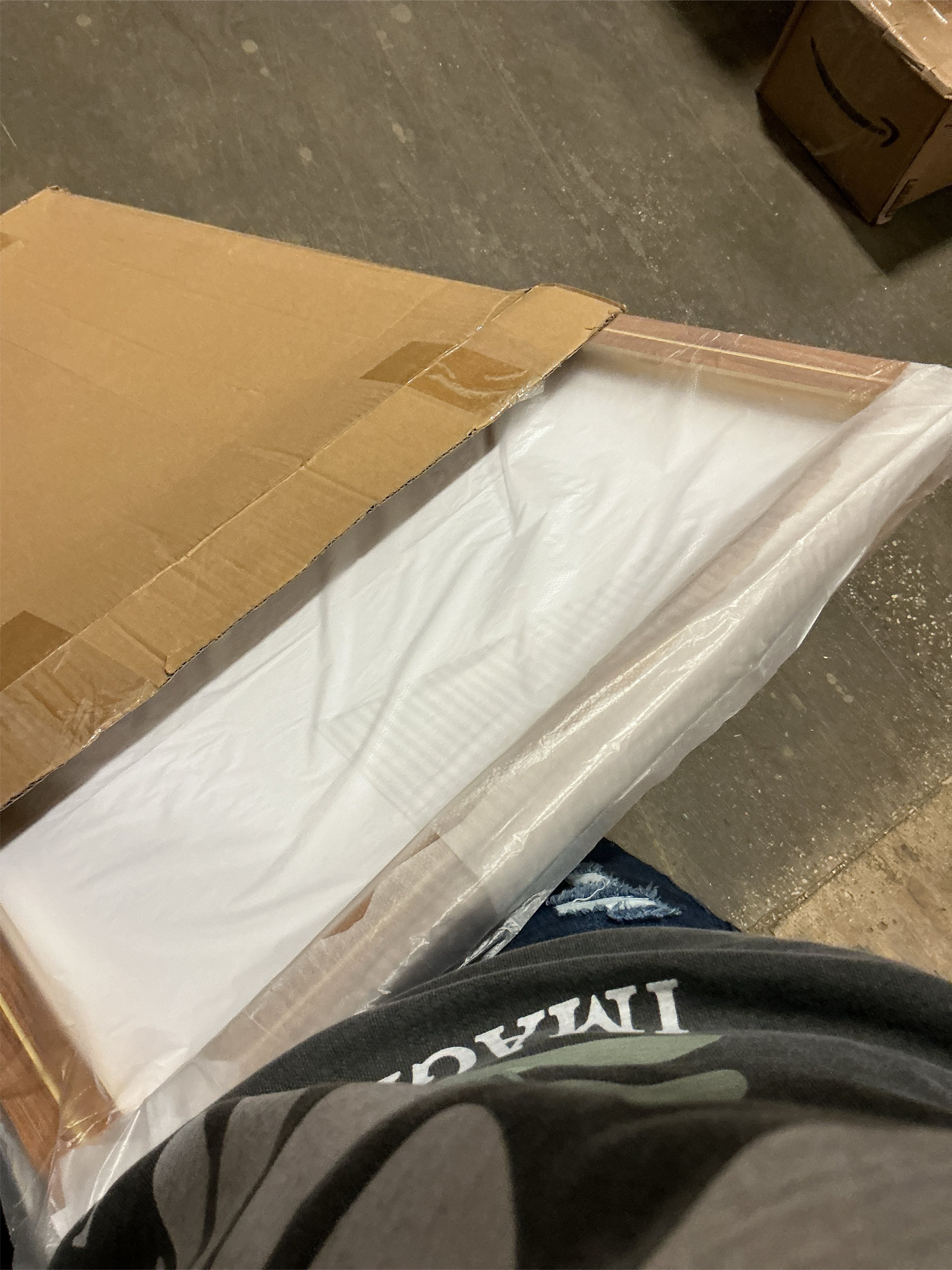 FWIEXA Misty Forest Wall Art Set Framed, Large Mountains Canvas Wall Decor, Green Nature Wall Painting, Foggy Tree Landscape Artwork 3 Panel 24x36 Inches for Living Room, Bedroom, Office, Gift