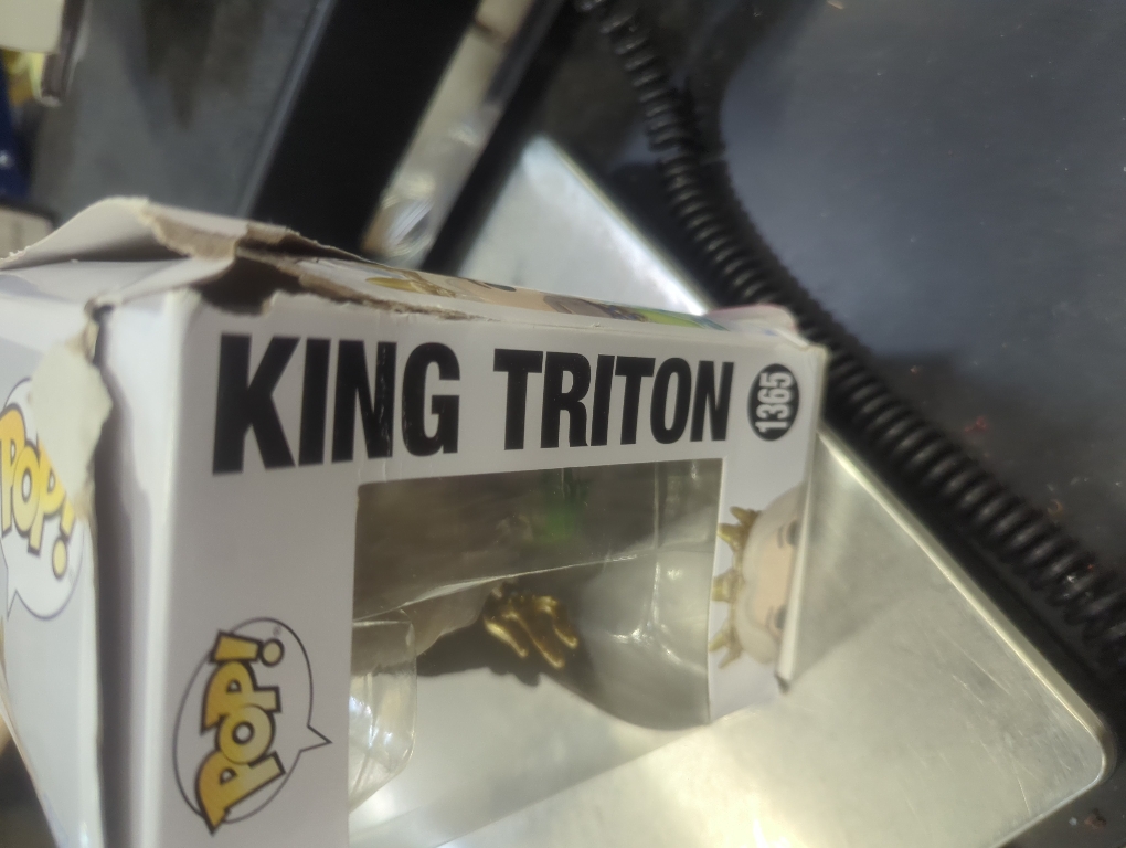 Funko The Little Mermaid Live Action   Protector: Pop! Disney Vinyl Figure (Bundled with ToyBop Box Protector Collector Case) (King Triton)