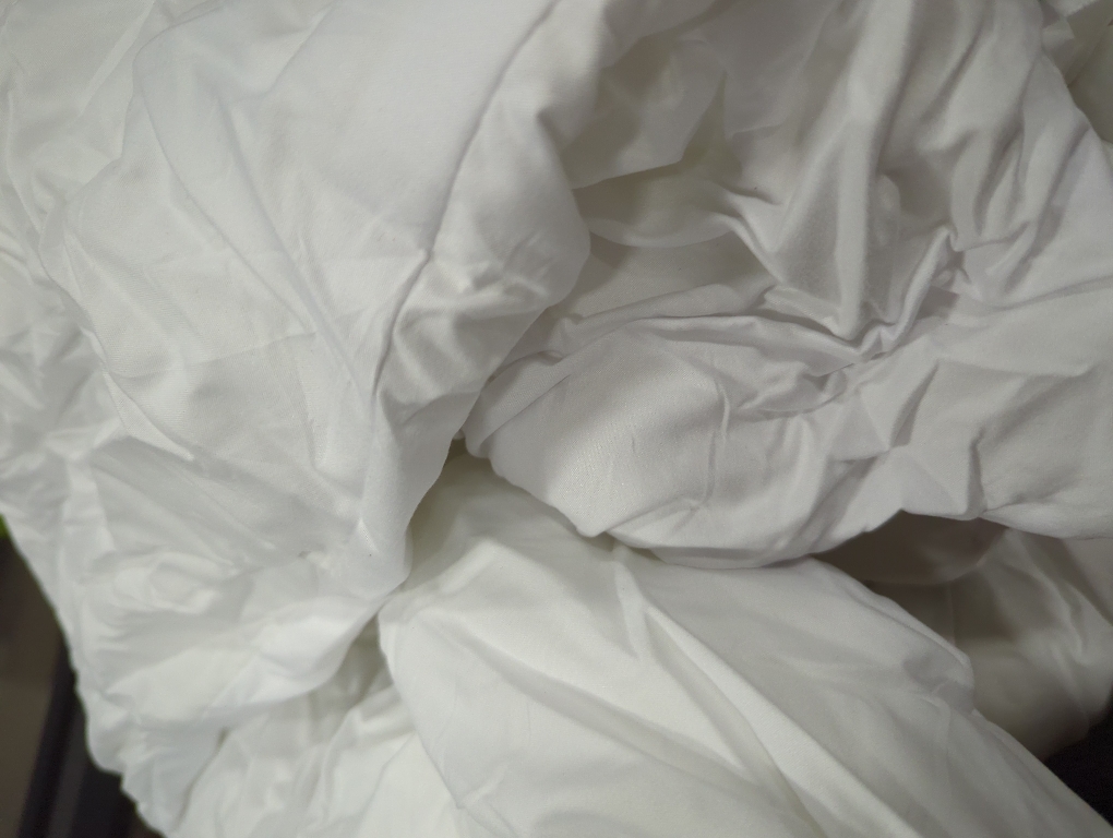 Shilucheng Hungarian Goose Down Comforter Queen Size, 850  Fill Power All Season Duvet Insert with 600TC Ultra-Soft Cotton Cover, 3D Baffle Box Design for Maximum Fluffiness (White,90x90 Inches)