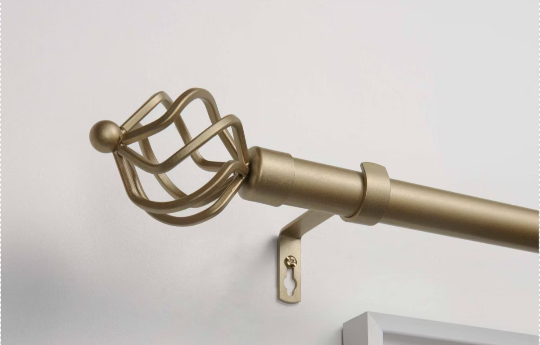 Exclusive Home Torch Gold Curtain Rod