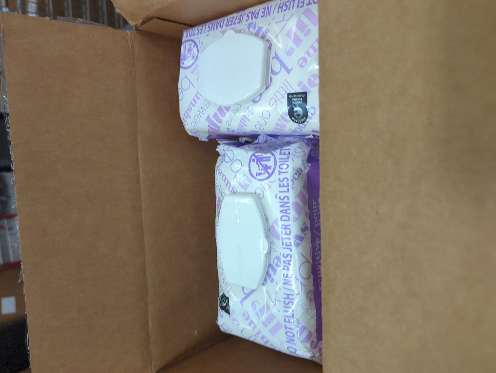 Amazon Elements Baby Wipes, Sensitive, White , 80 Count (Pack of 8) (720 Count)