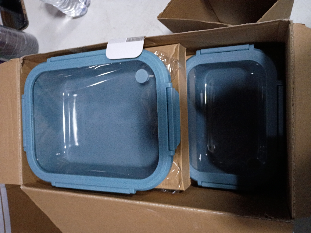 Safdie & Co. 10-piece Ceramic Food Storage Set-Blue