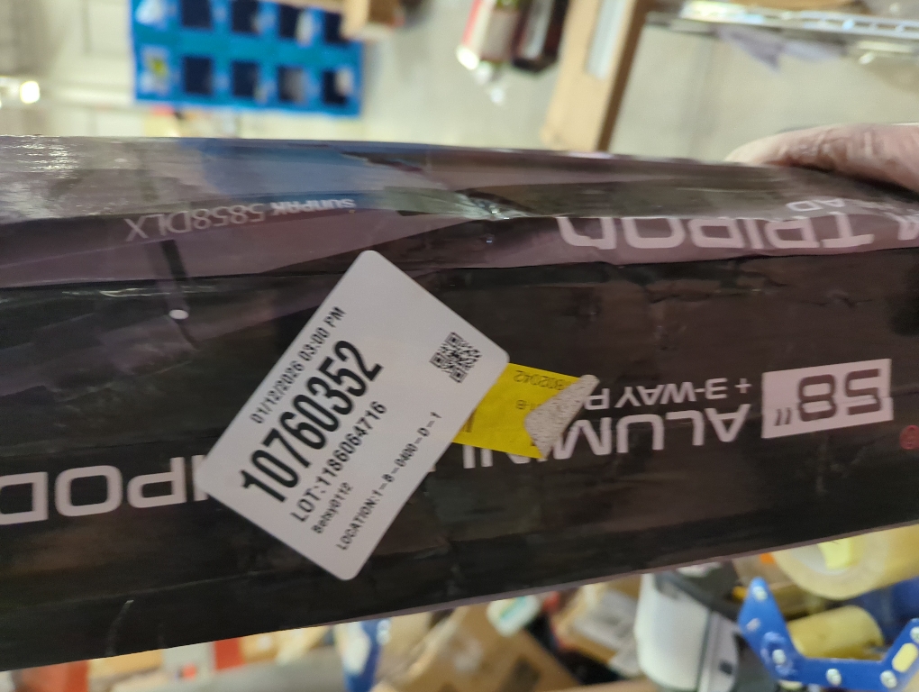 Sunpak - PlatinumPlus 5858D 58 Tripod - Black