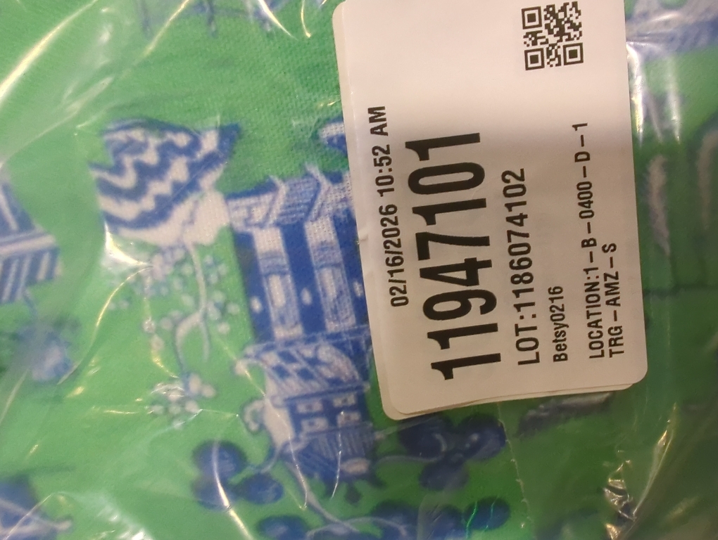 Preppy Blue and Green Willow Pattern Chinoiserie Toile Throw Pillow