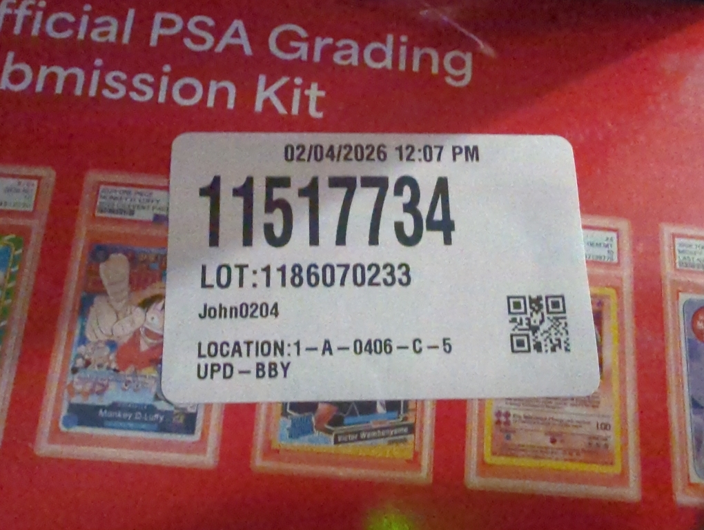 Ultra PRO - Official PSA Grading Submission Kit