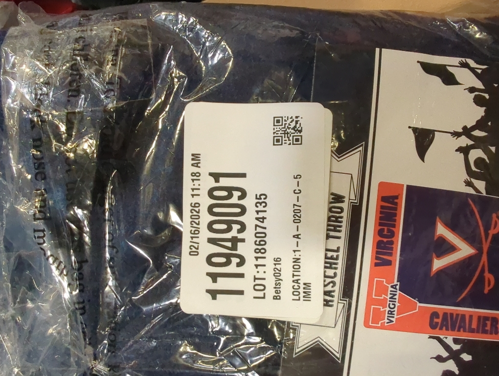 Vircinia Cavaliers Royal Plush Raschel Thr 50 X 60 127cm X 152cm Ow Blanket