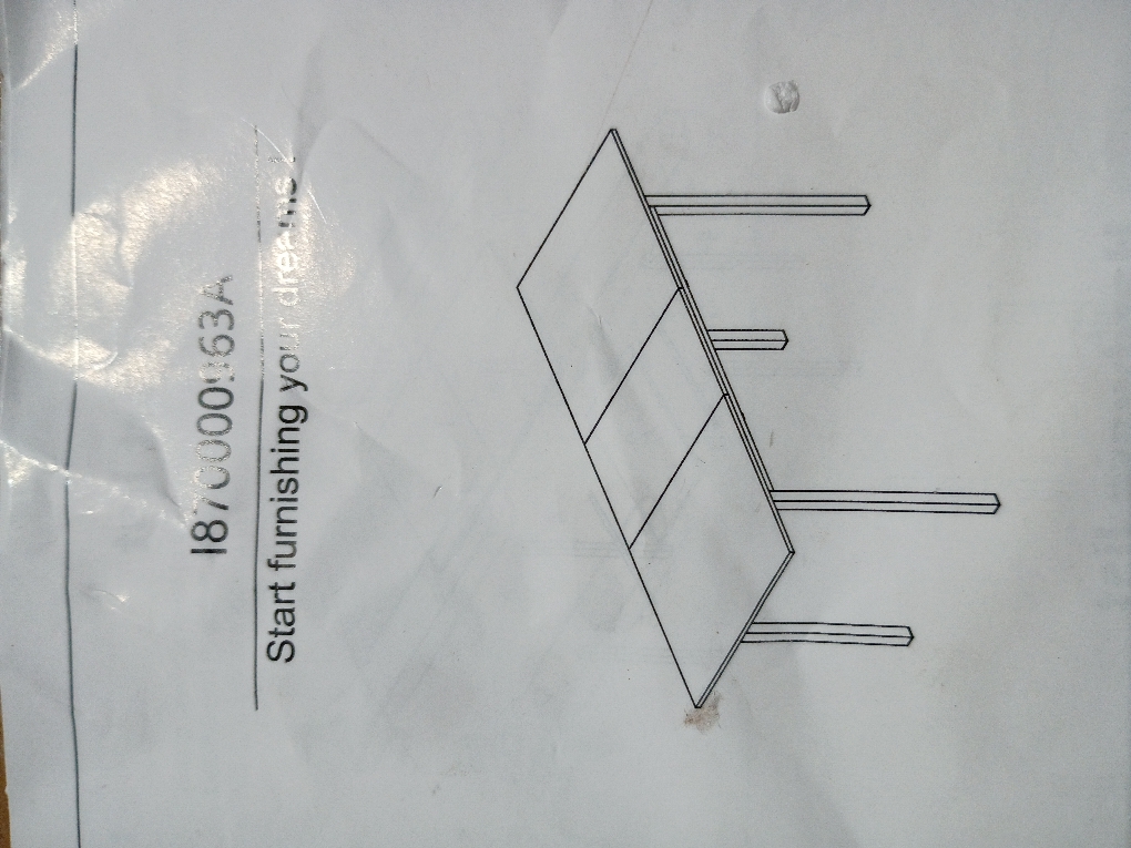 Extendable Kitchen Table  (NO TEST)