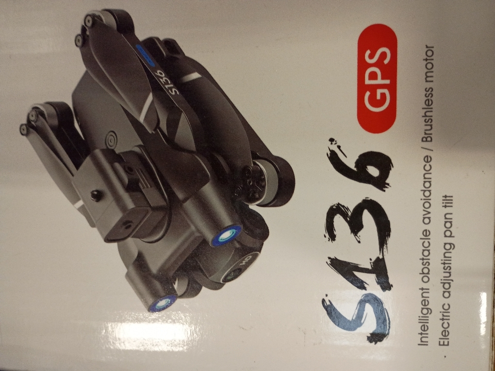 New S136 Drone with HD Electric Zoom Lens FPV Mode Brushless Motor GPS Smart Avoid Noise Barrier Function Foldable Outdoor Aerial Ranging RC Airplane Quadcopter