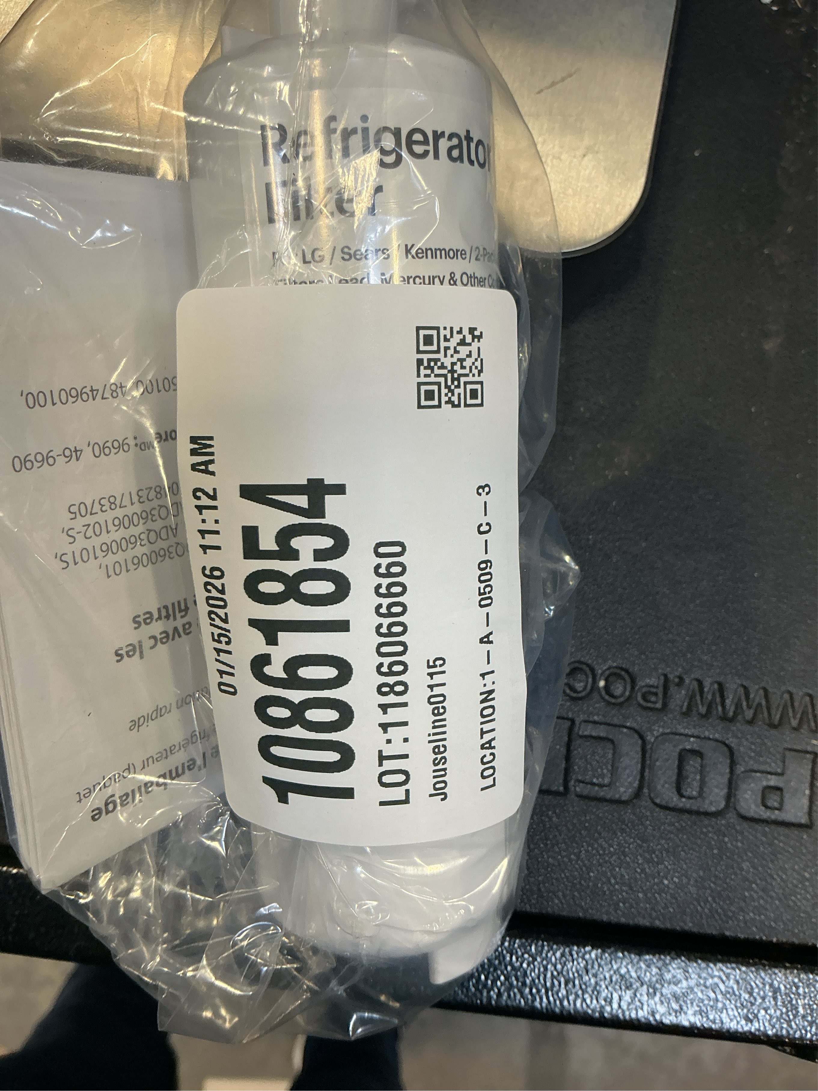 Best Buy 1 Essentials BE-LGLT7532 Premium Refigerator Water Filter for LG Sears Kenmore