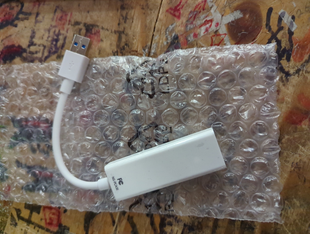 Insignia- USB to Ethernet Adapter - White -