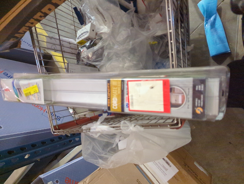 Ensemble De Gestion De Câbles Wiremold WMC332 CordMate III, Pouvant être Peint, Blanc