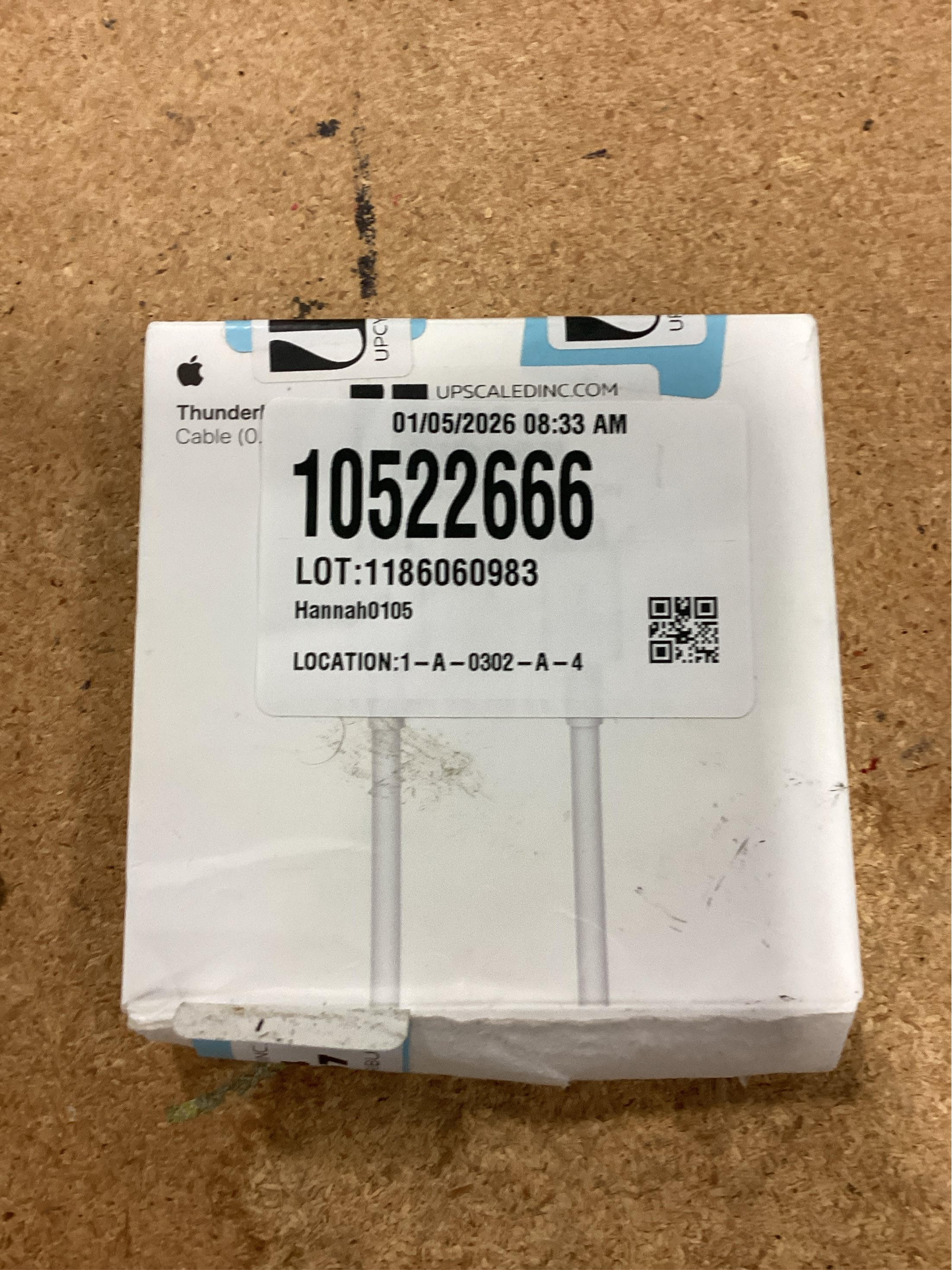 cablecc 2m Thunderbolt Port to Thunderbolt Male to Male Video Data Cable for MacBook 2013 2014 2015 (200cm)