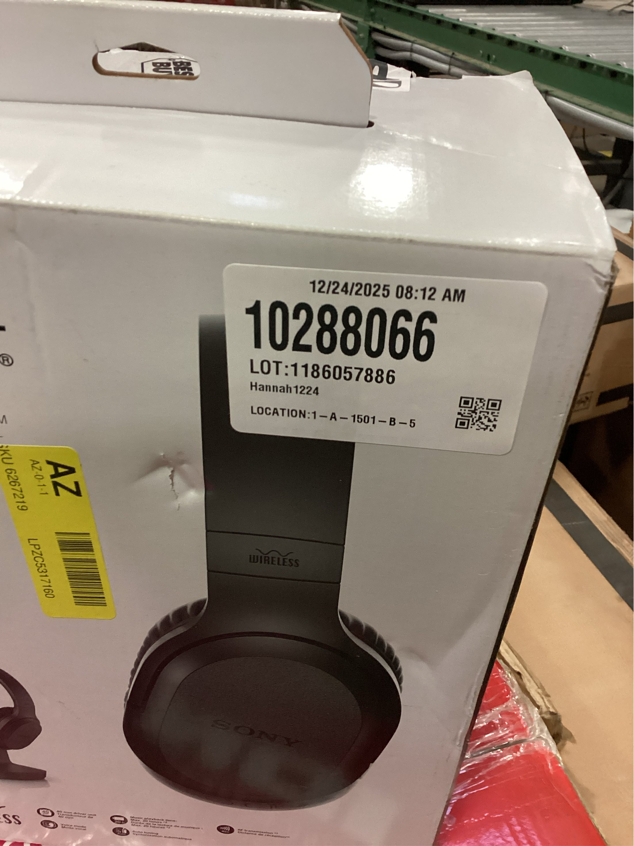 Sony Home theater Over The Ear Wireless Noise Canceling Headphones