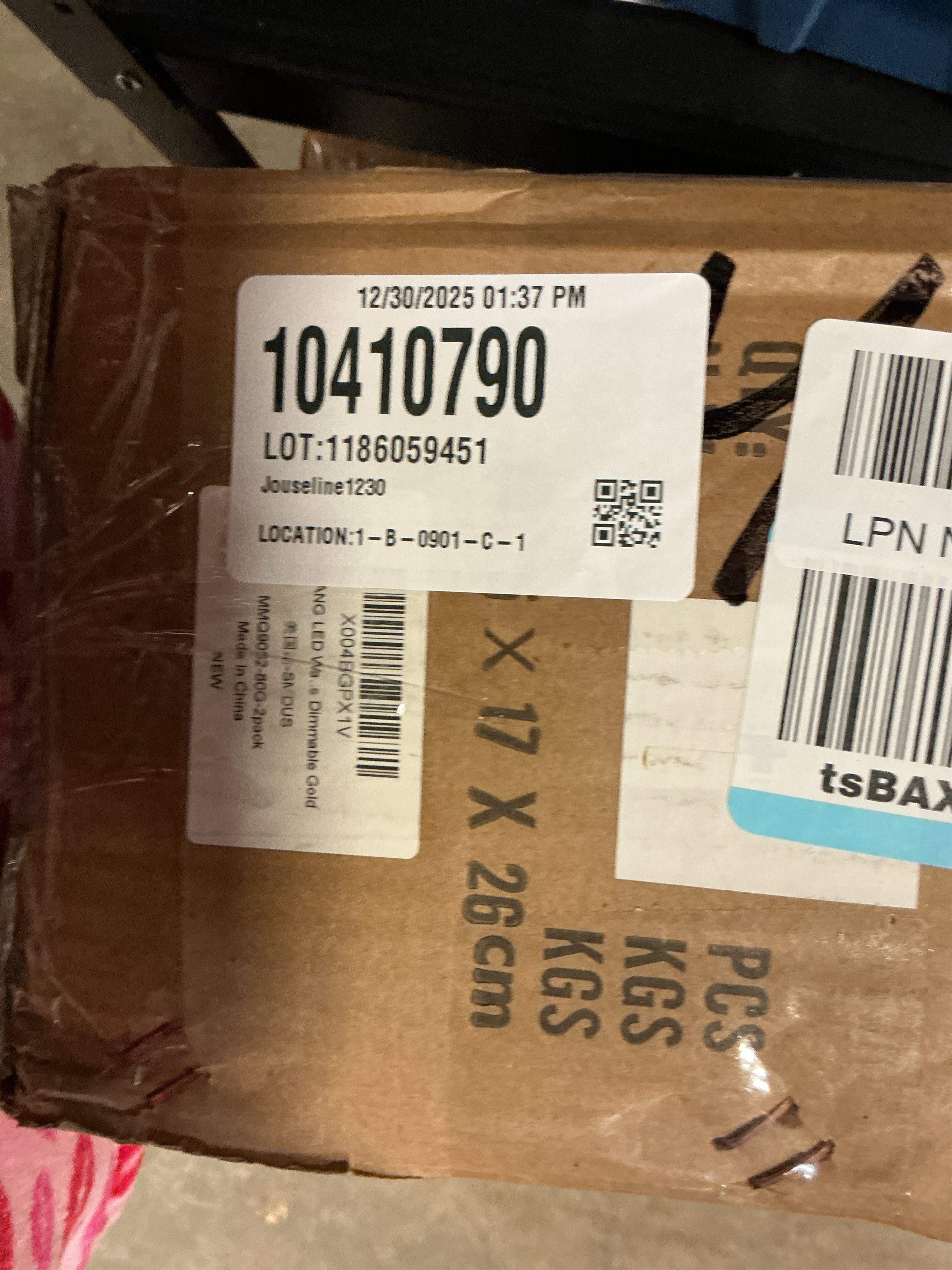 2 Packs Black Wall Sconces, L 23.6 Dimming Wall Light 12W LED Vanity Lighting Fixtures Hardwired Wall Light for Bathroom Dining Living Bedroom Hallway, 2700K Warm Light Horizontal / Vertical Mount