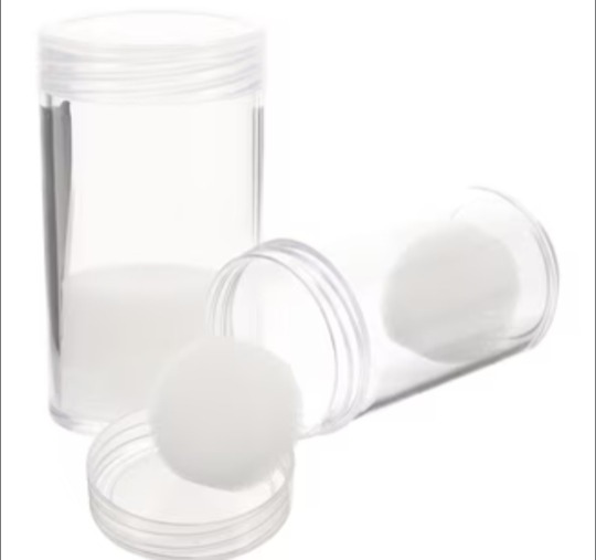 Round Coin Tube Coin Storage Tube medium size