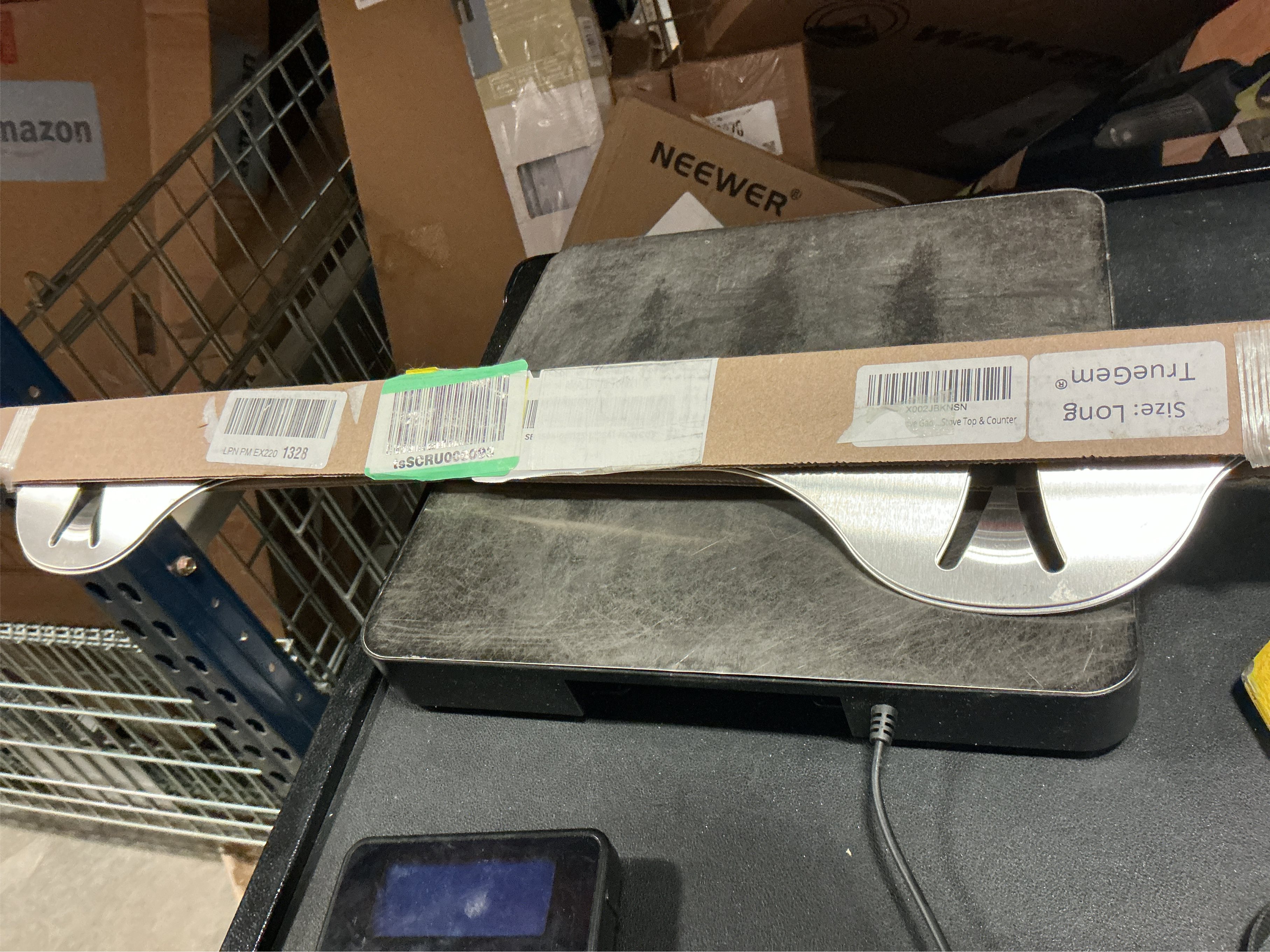 TrueGem Stove Gap Covers - 25.4, 316 Stainless Steel | Oven Side Gap Filler | Range Trim Kit | Guard Between Stove Top & Counter