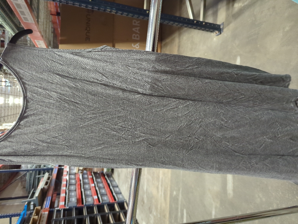 Size XL Womens Summer Tank Dress Sleeveless Casual High Waist A-line Beach Sundress