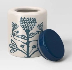 Threshold stoneware canister MISSING LID