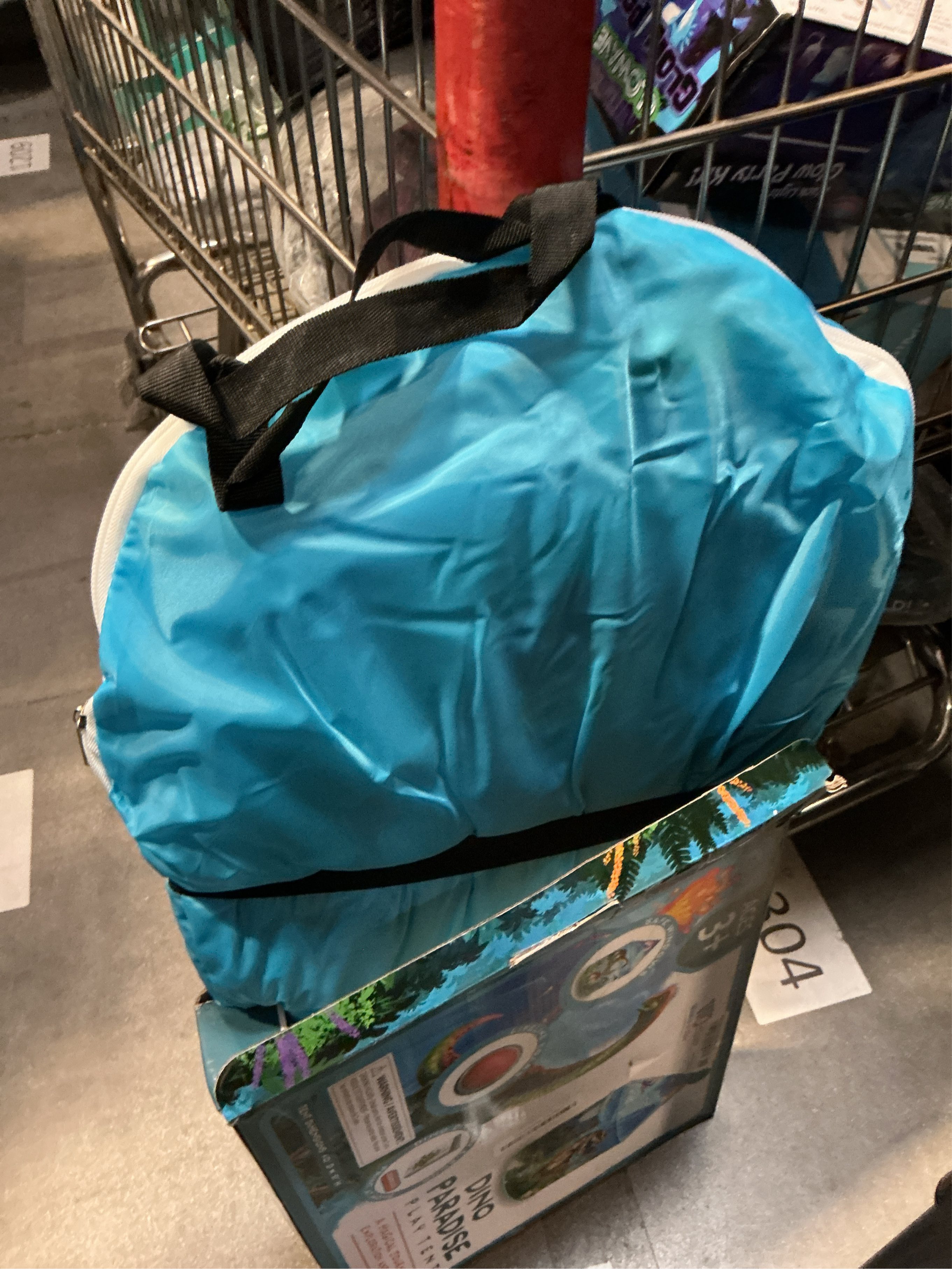 W&O Frozen Princess Tent for Girls with Magical Sound Button, LED Lights, Crown & Wand – Indoor & Outdoor Frozen Tent for Girls Ages 3-7