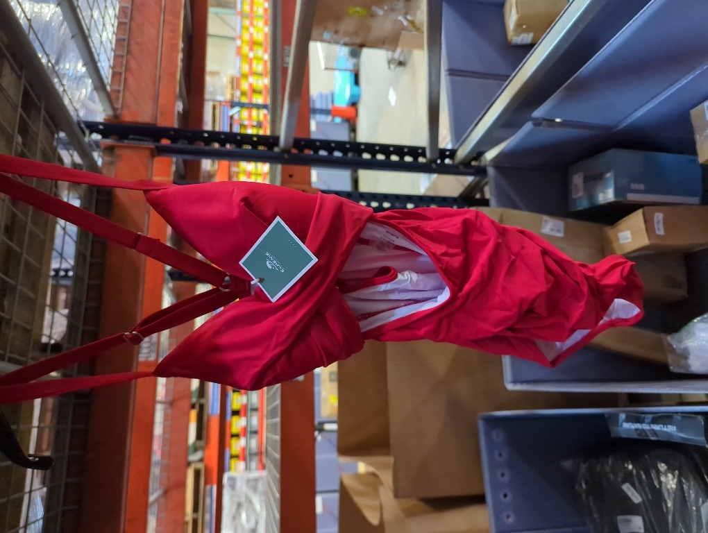 Size S Eomenie Women's One Piece Swimsuits Tummy Control Cutout High Waisted Bathing Suit Wrap Tie Back 1 Piece Swimsuit