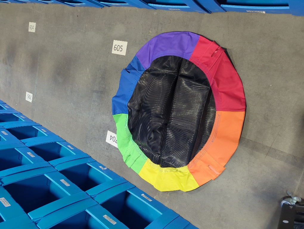 Multicolor Dish Tree Swing Replacement Fabric Cover,Oxford Fabric Outdoor Circle Swing Replacement Parts